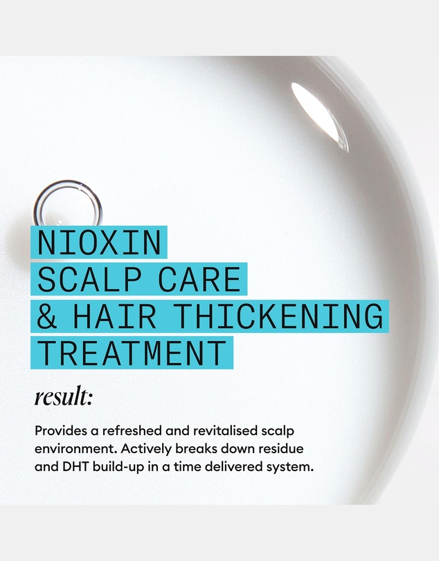 Nioxin - Nioxin System 3 Scalp + Hair Thickening Treatment- Serum For Damaged Hair With Light Thinning, 100ml