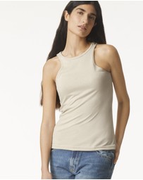 American Apparel - Women's Racerneck CVC Tank