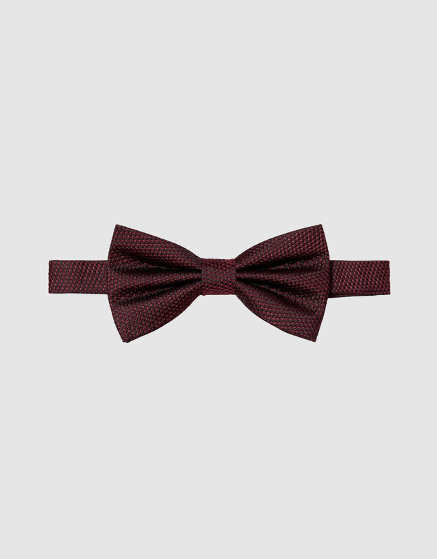 Politix - Vance Textured Two-tone Bow Tie