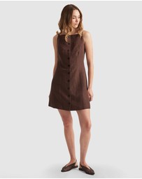 Decjuba - Benne Button Front Vest Dress