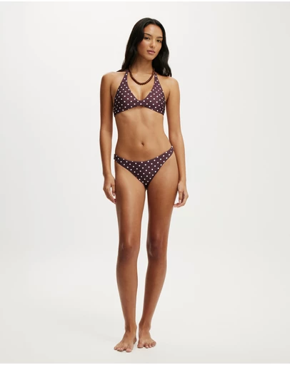 Cotton On Body - Scoop Neck Halter Bikini Top