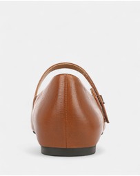 Vionic - Alameda Mary-Jane Flat - Tan