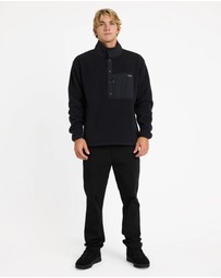 Quiksilver - Mens South Sherpa Fleece Jumper