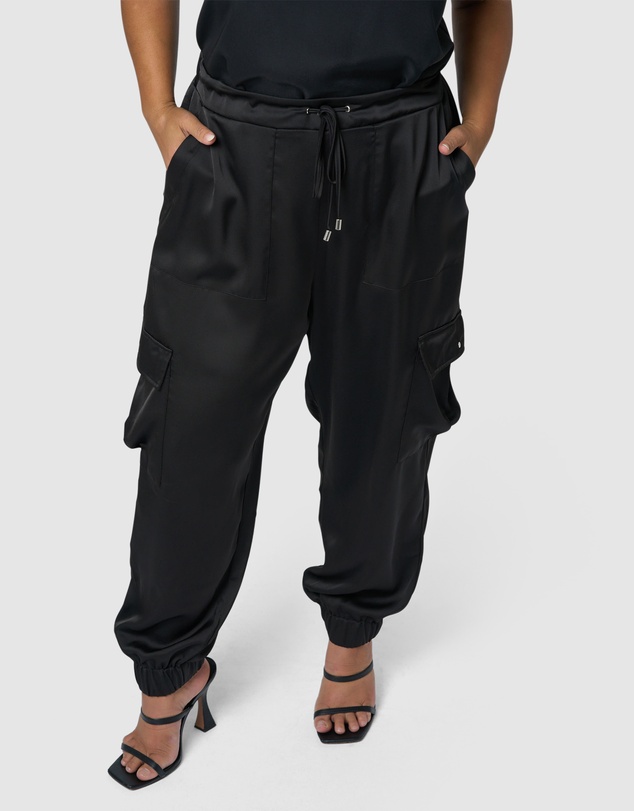 Sunday In The City - Revolution Satin Cargo Pant