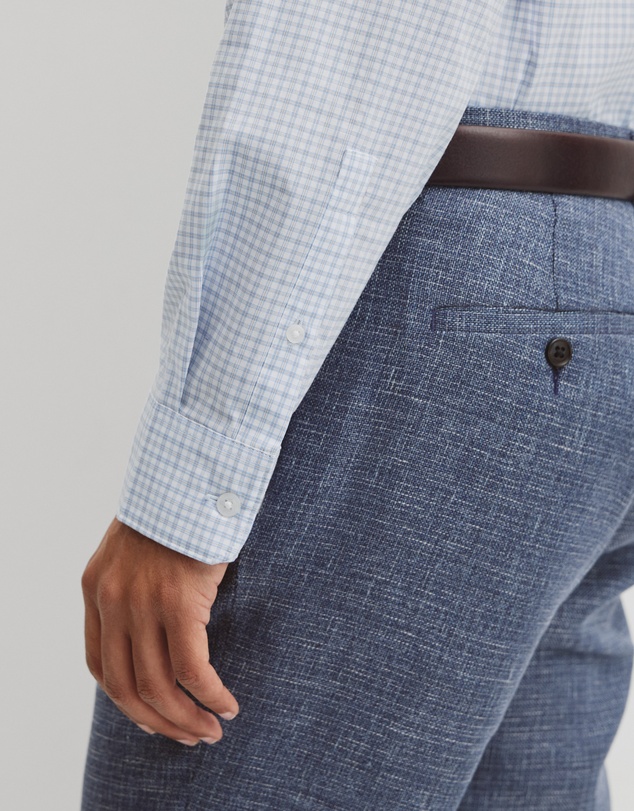 Country Road - Slim Fit Cut & Sew Check Shirt