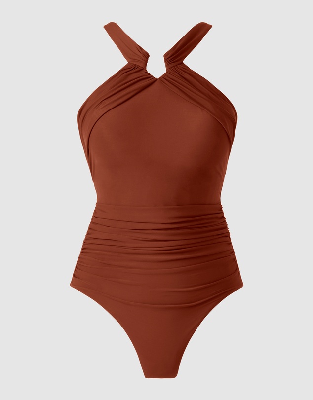 Miraclesuit Swimwear  - Rock Solid Aphrodite High Neck Shaping Swimsuit