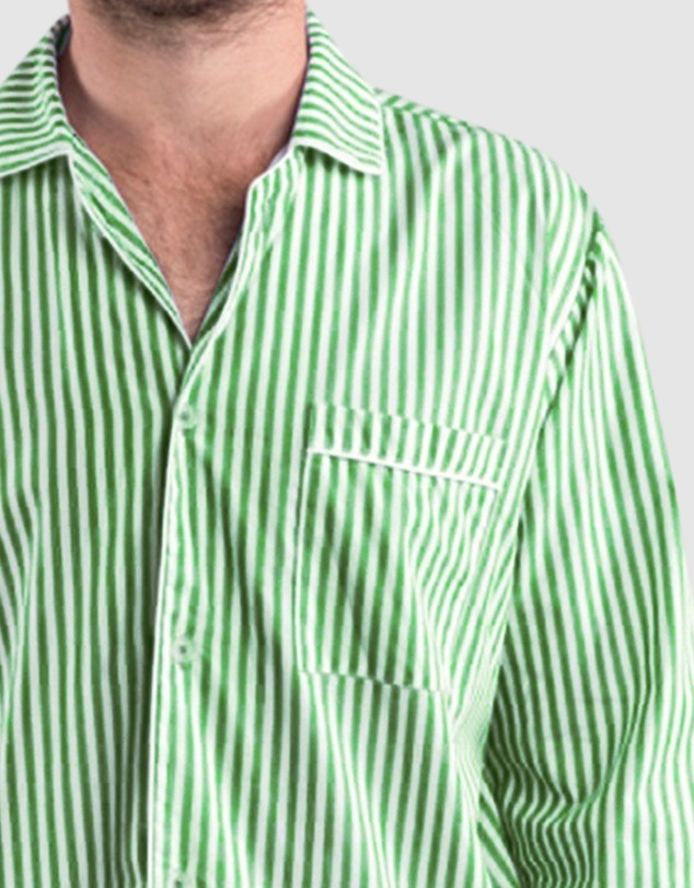 Sant And Abel - Men’s Braddock Green Long PJ Set