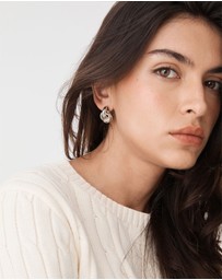 Forcast - Valentina Knot Earrings