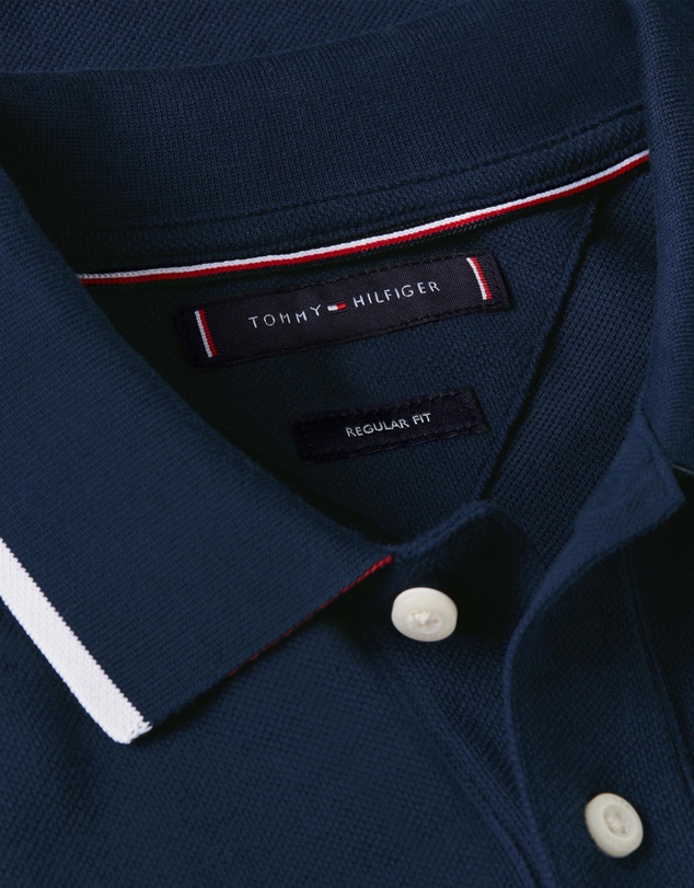 Tommy Hilfiger - Regular Fit Tipped Pique Polo Shirt