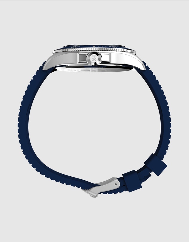 TIMEX - Harborside Coast Multifunction 43mm Synthetic Rubber Strap Watch