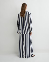BONDI BORN - Orta Silk Palazzo Pant
