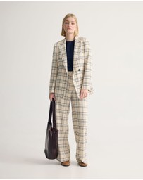 Oxford - Raffi Checked Suit Jacket