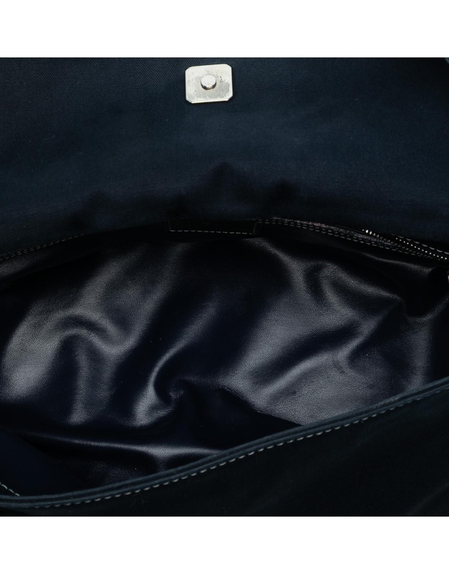 Pre-Loved by Azura Reborn - Pre-Loved Canvas Baguette Shoulder Bag