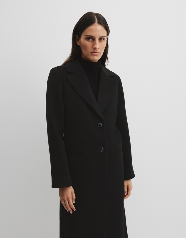 Country Road - Wool Felt Long Coat