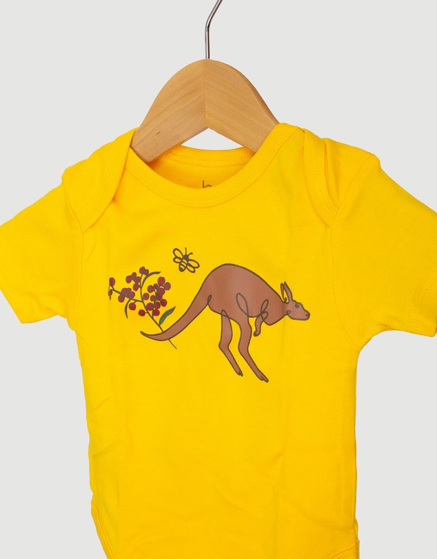 B Free Intimate Apparel - 100% Organic Cotton Short Sleeve Baby Bodysuit - Baby & Toddler
