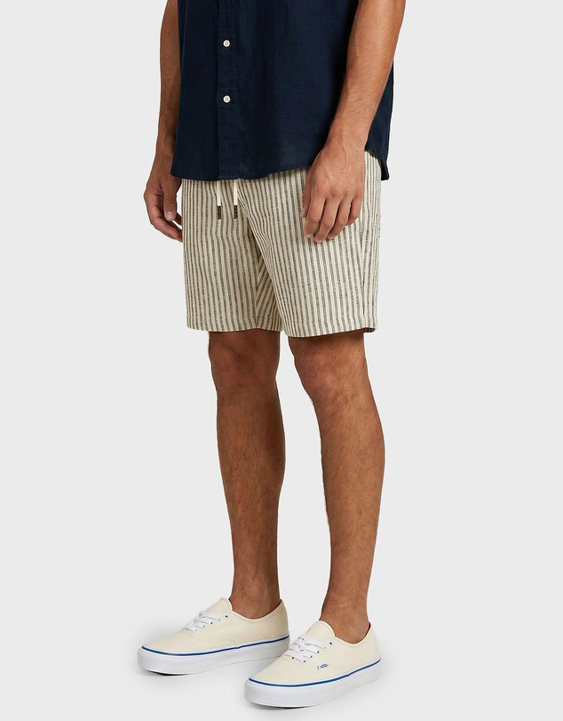 Academy Brand - Jeff Stripe Linen Short
