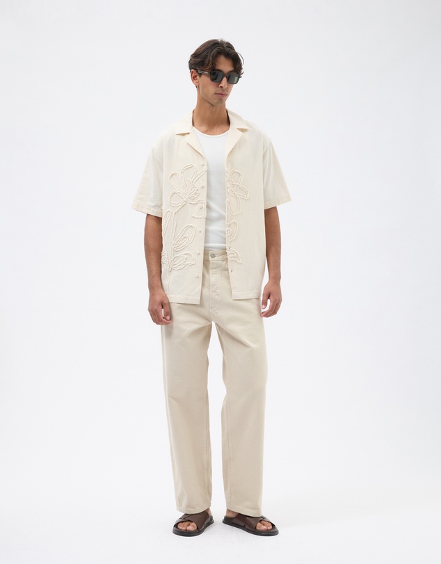 AERE - Floral Cotton Shirt