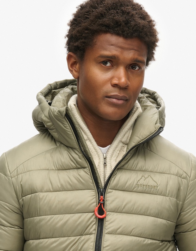 Superdry - Hooded Fuji Sport Padded Slim Fit Jacket