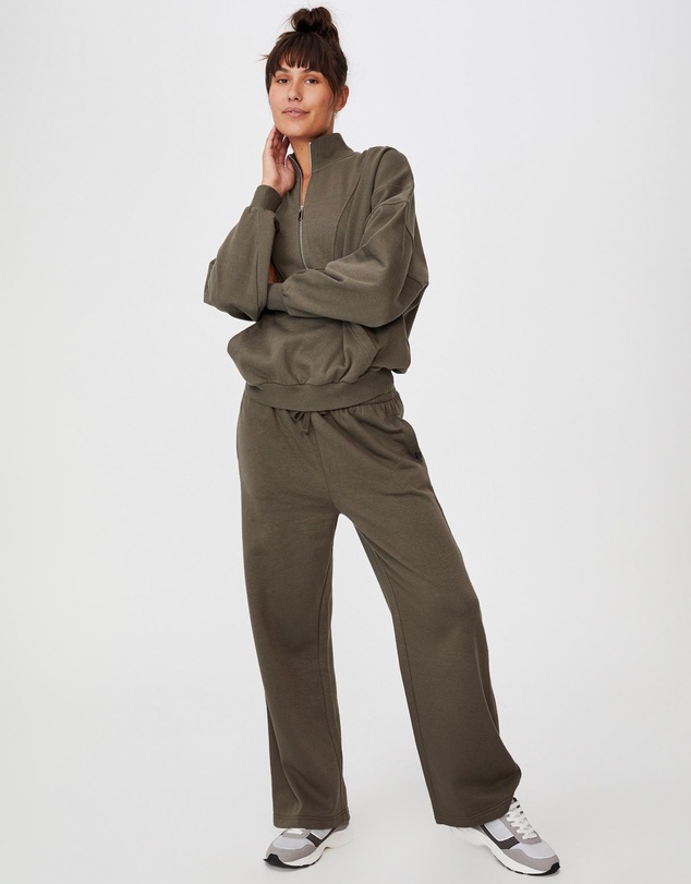 Cotton On Body Active - Lifestyle Half Zip Fleece Top