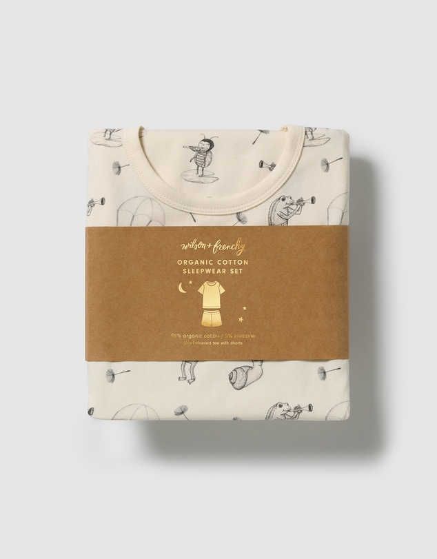 Wilson & Frenchy - Organic Short Sleeved Pyjamas - Babies-Kids