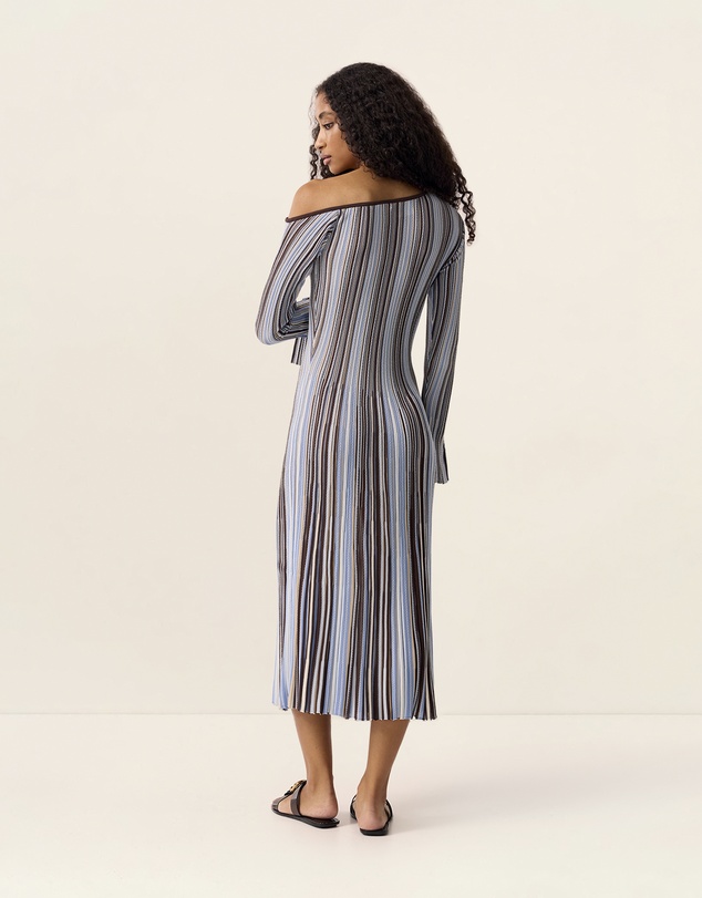 MOS The Label - Selva Knit Off Shoulder Dress