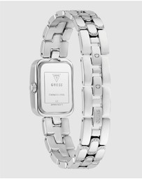 GUESS - Guess Ladies Silver Tone 22mm Analogue Watch
