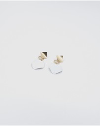 FORD MILLINERY - Branca Earrings