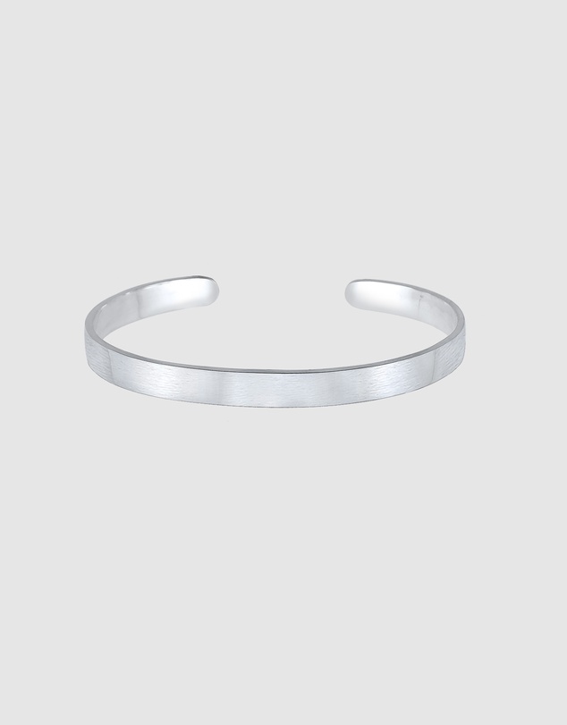 Kuzzoi - ICONIC EXCLUSIVE - Polished Cuff Bracelet in 925 Sterling Silver
