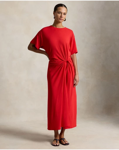 Polo Ralph Lauren - Twist-Detail Tee Dress
