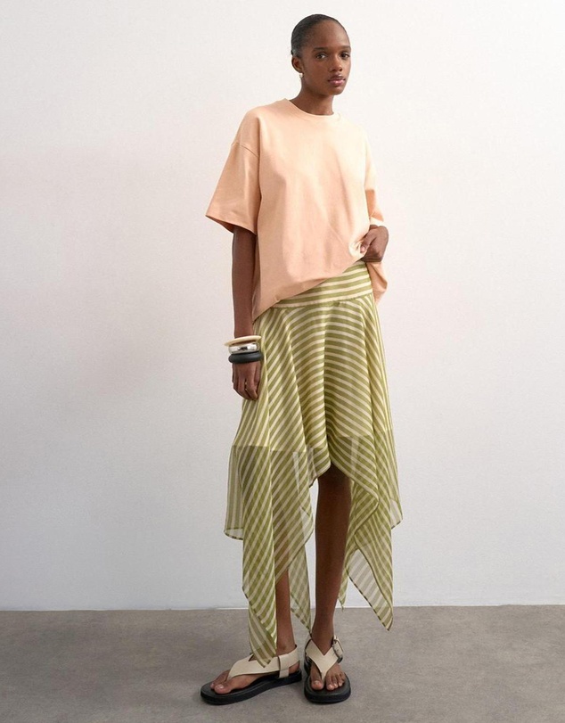 TOPSHOP - Nata Hanky Hem Mini Skirt Wvn