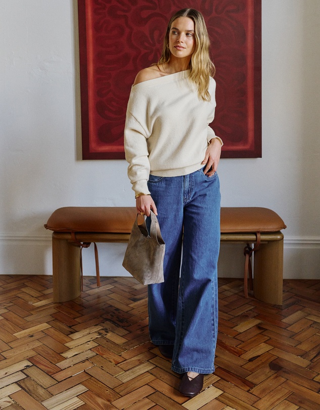 Ceres Life - Rani Off Shoulder Knit