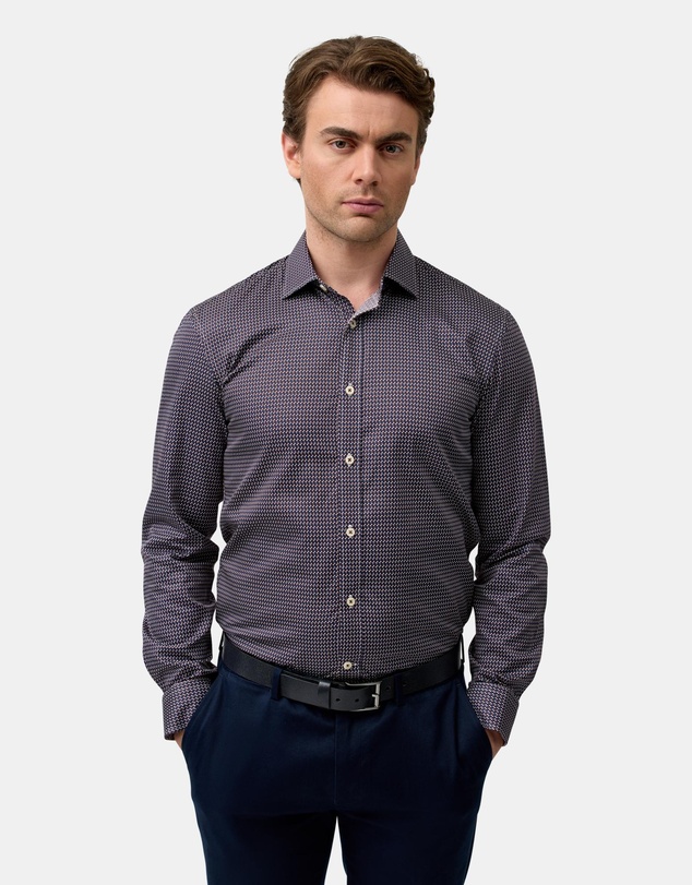 Brooksfield - Premium Print Shirt