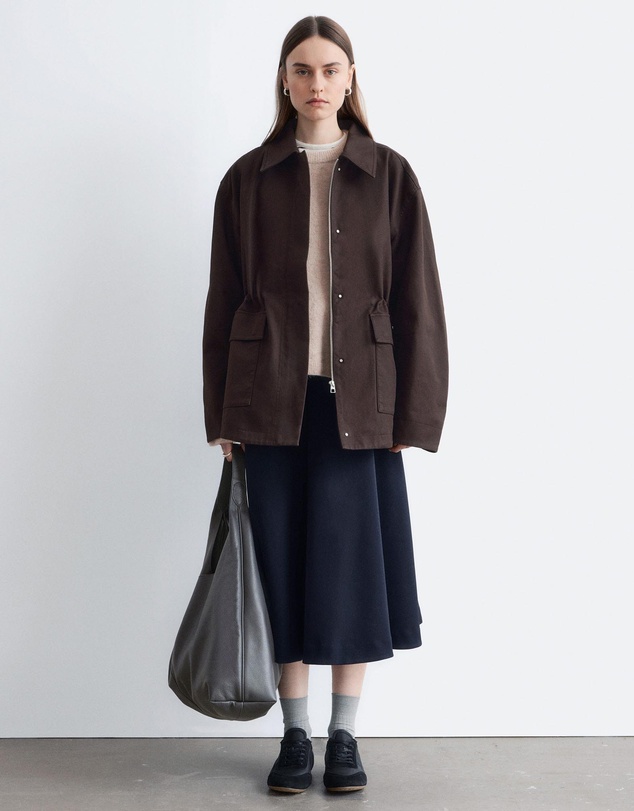 & Other Stories - Oversized Drawstring Utility Jacket