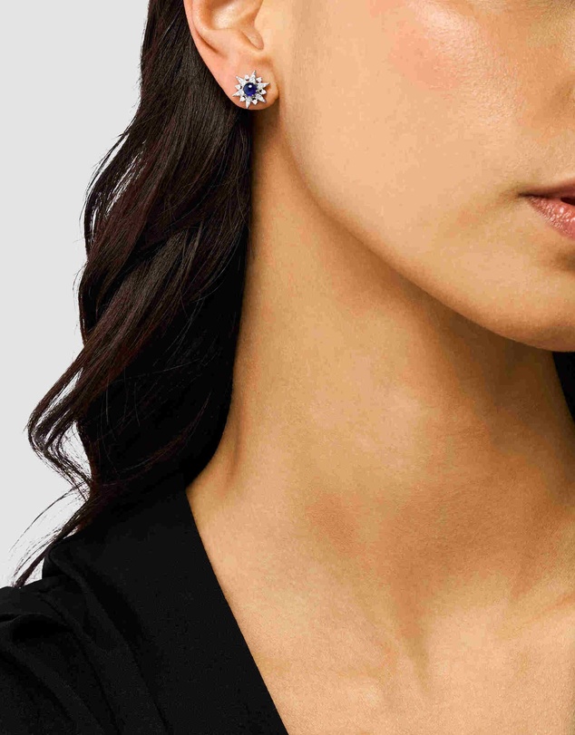 Emporio Armani - Silver Tone Earring