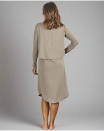 Angel Maternity - 2 Piece Set - Maternity Loungewear/ Sleepwear Set - Sage
