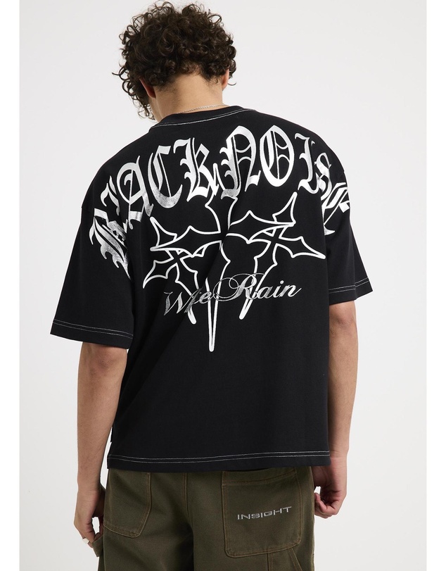 Black Noise White Rain - Lacquer T-Shirt