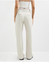 Dazie - Scarlett Relaxed Fit Tailored Pants