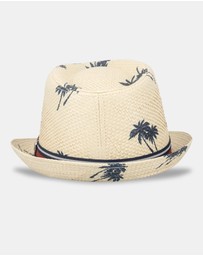 Ben Sherman - Palm Print Fedora