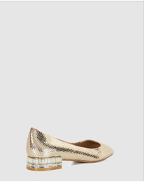 Dune London - Ballerina - Gold