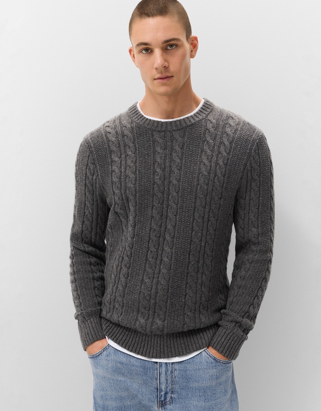 UNISON - Cable Crew Knit