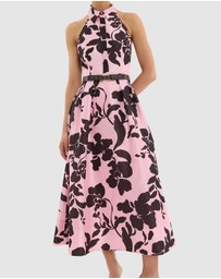 Rebecca Vallance - Connie Halter Midi Dress
