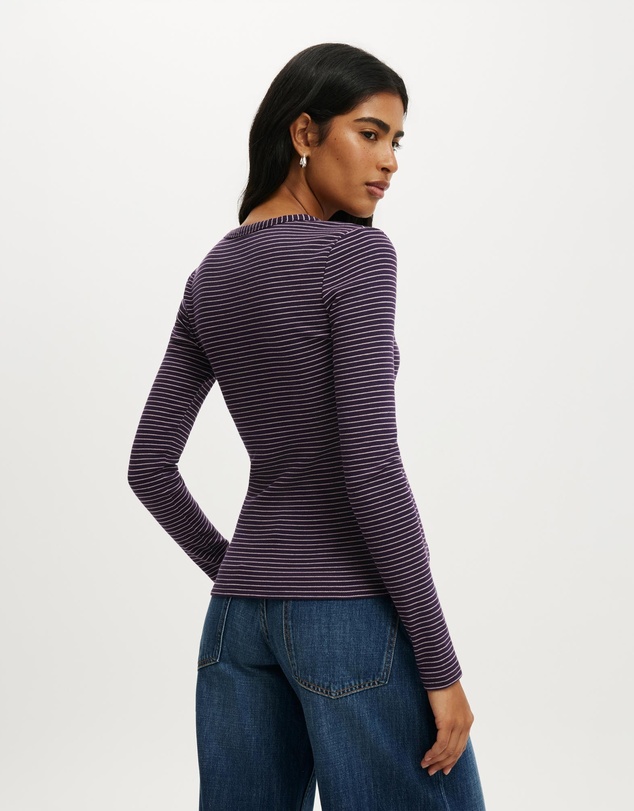 Cotton On - Blake Henley Long Sleeve Top
