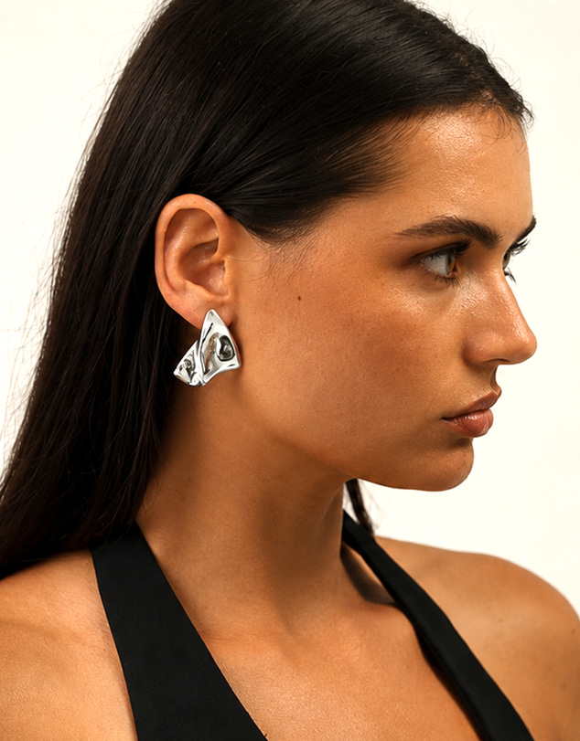 Sonne Jewellery - Asha Silver Earrings