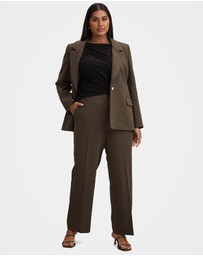 Forever New Curve - Ada Curve Straight Leg Pants