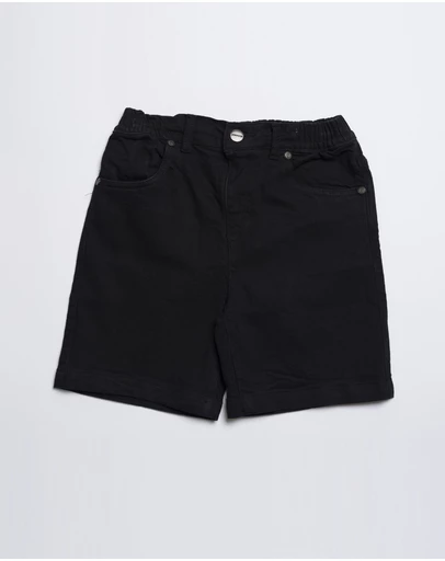 Stock & Co. - Axis Elastic Waist Stretch Denim Short - Youth