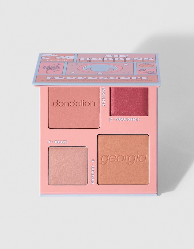 Benefit Cosmetics - Fouroscope 2021 4 Square Palette 3 Air Goddess