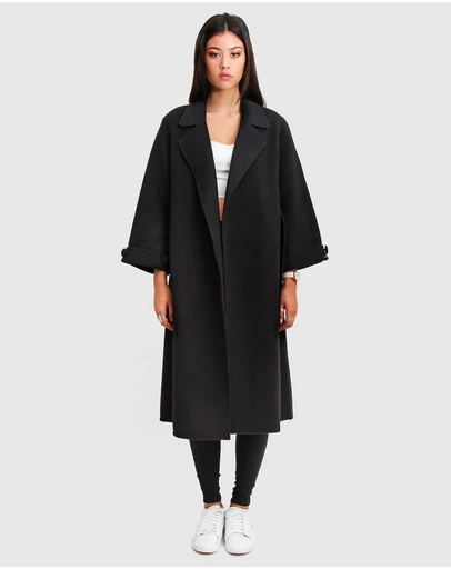 Belle & Bloom - Stay Wild Oversized Wool Coat