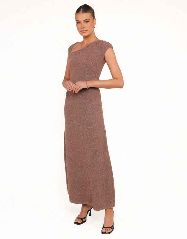 Petal & Pup - Talisa Midi Dress - Brown Marle