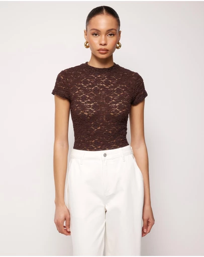 AERE - Cove Lace Top