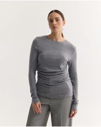 Oxford - Lucy Fine Wool Knit Top